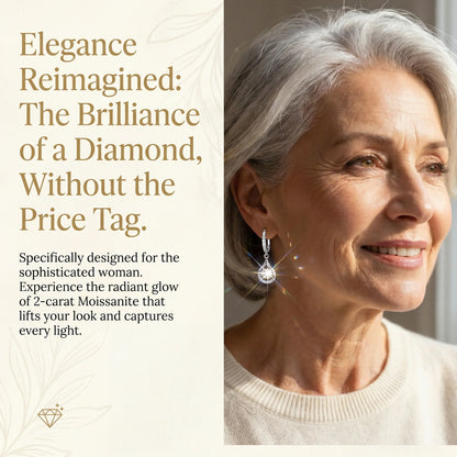 [Last five minutes] 1-Carat "Dancing" Moissanite Earrings – The Pure S925 Comfort & Sparkle You Deserve💎