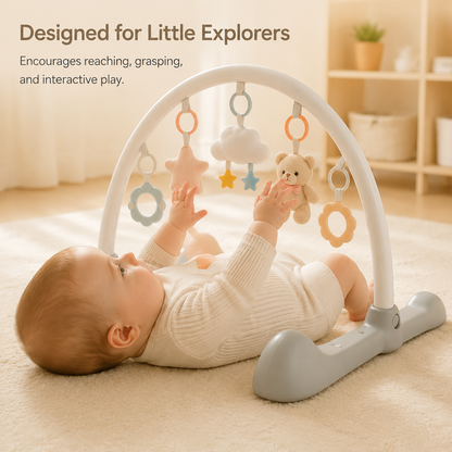 Sensory Soothing Foot-Operated Musical Toy for Newborns