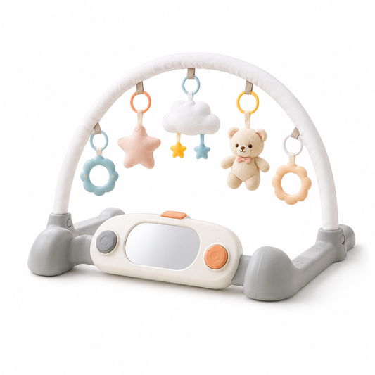 Virexaxe® Baby Play Gym with Musical Piano & Hanging Toys