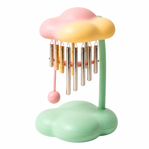 Cloud Chimes Sensory Educational Toy, Soothing Wind Chime for Children