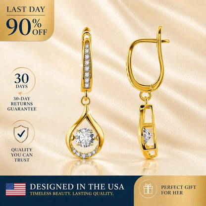 [Last five minutes] 1-Carat "Dancing" Moissanite Earrings – The Pure S925 Comfort & Sparkle You Deserve💎